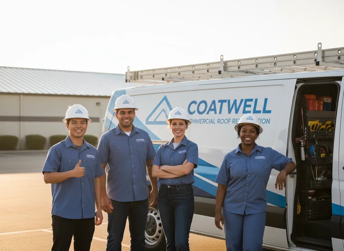 Commercial roof coating company in Brookline, NH